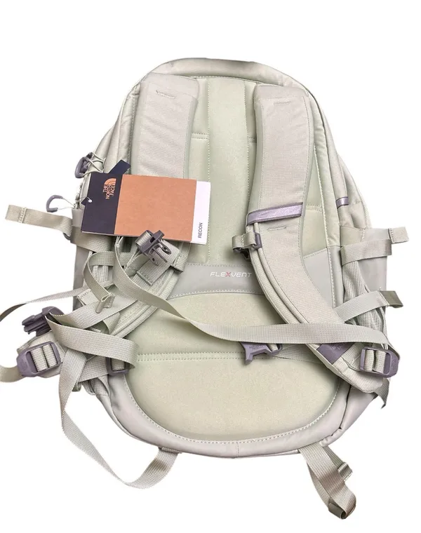 The North Face Womens Recon Laptop Backpack Misty Sage Dark Heather/Meld Grey - Image 2