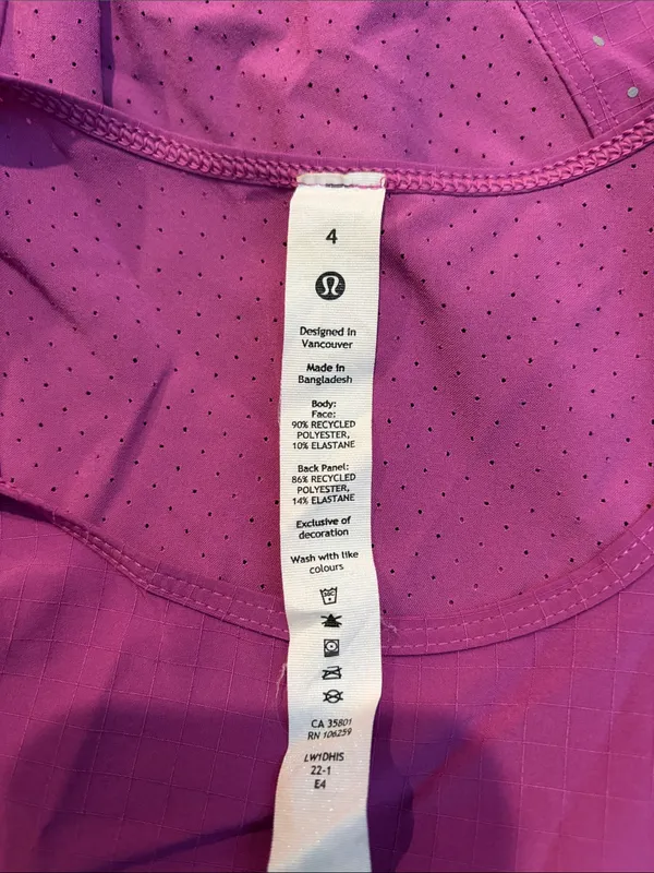LULULEMON lightweight purple running tank - Image 5