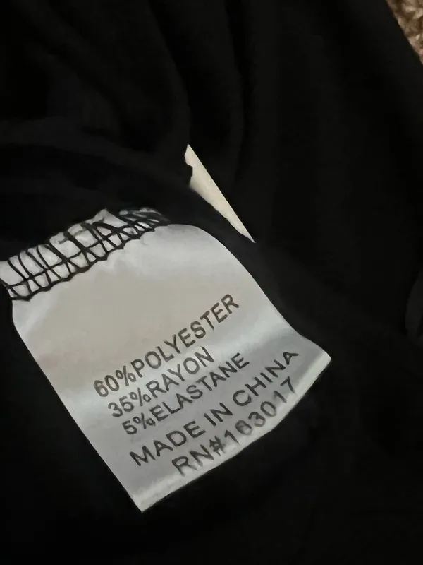 Princess Polly Cut-Out Long Sleeve Black - Image 4