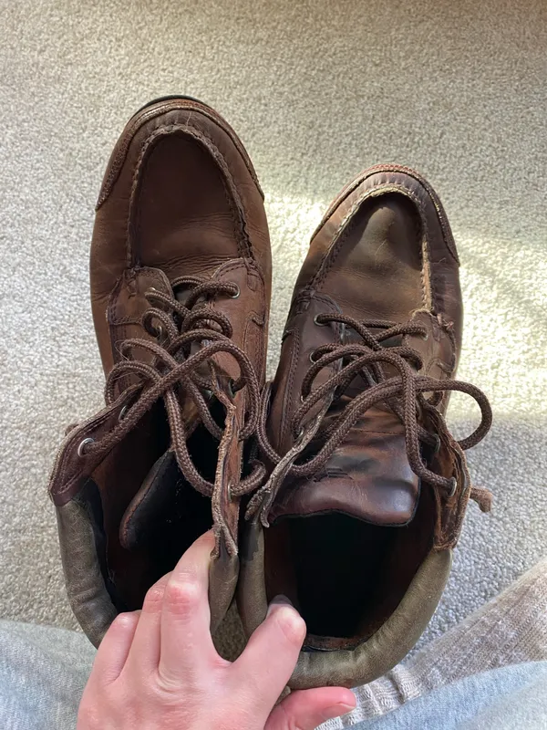 American Eagle Dakota 90s Brown Leather Boots - Image 6