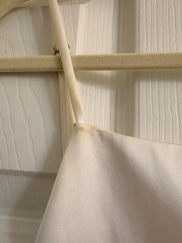 ZARA Satin Tie Top - Image 5