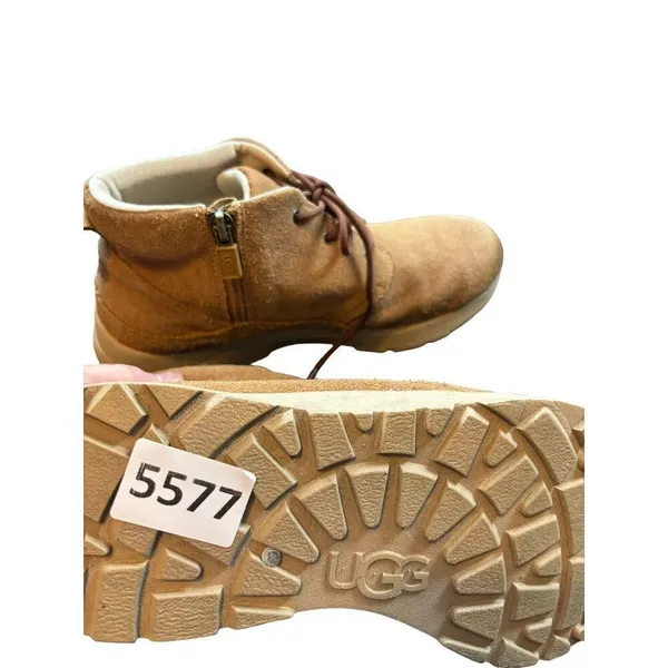UGG Women's Suede Lace-Up Ankle Boots sz 6 - Image 12