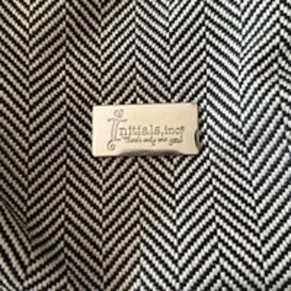 Initials Inc‎ Black White Purse - Image 5