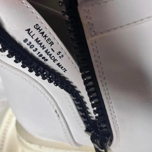 Demonia Shaker 52 Platform Boots White Vegan Leather gothic rave No size tag - Image 8