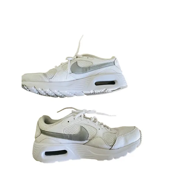 Nike Air Max SC White Metallic Platinum Sneakers - Image 5