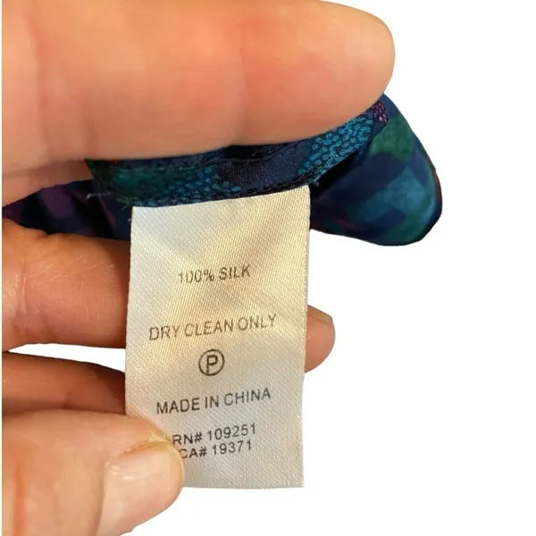 Anthropologie Trovato 100% silk Jewel Tone mini Party dress Spring Summer flirty - Image 14