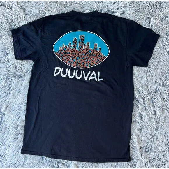 Gildan T Shirt #DTWD Jaguar Duuuval Black‎ Size Medium. - Image 2
