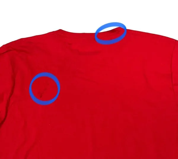 Nintendo Super Mario Long Sleeve T-Shirt Red Tee Crew Neck Video Game - Image 10