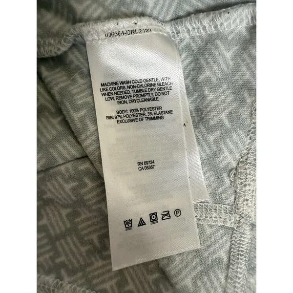 Columbia Sweater Womens Medium Gray White Quarter Zip Soft Fleece‎ Pullover Cozy - Image 7