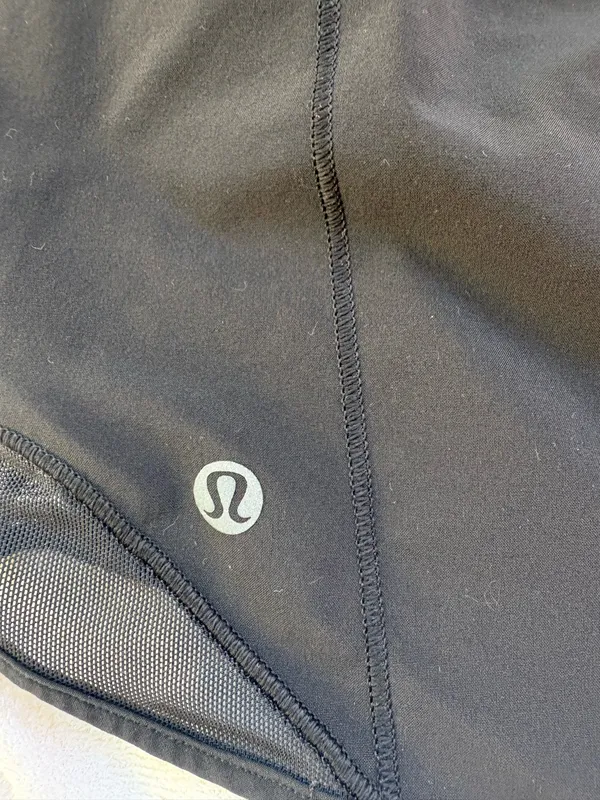 Black Lululemon Hotty Hot Shorts - Image 3