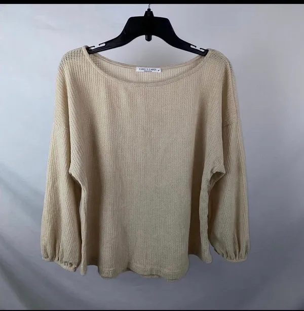 Sweater Tan Size M - Image 6