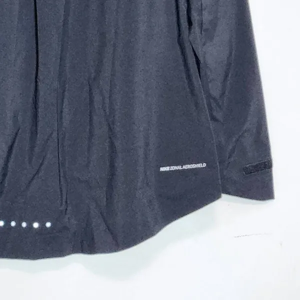 Nike Women Black Windbreaker Pullover NWT Sz Small Nike Zonal AeroShield Jacket - Image 6