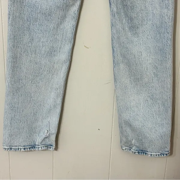 Abercrombie & Fitch 90s Straight Ultra High Rise Jeans Light Wash 28 6 - Image 8