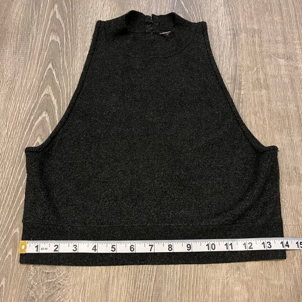 Victoria’s Secret Gray Pullover Sweater Vest Size L - Image 3