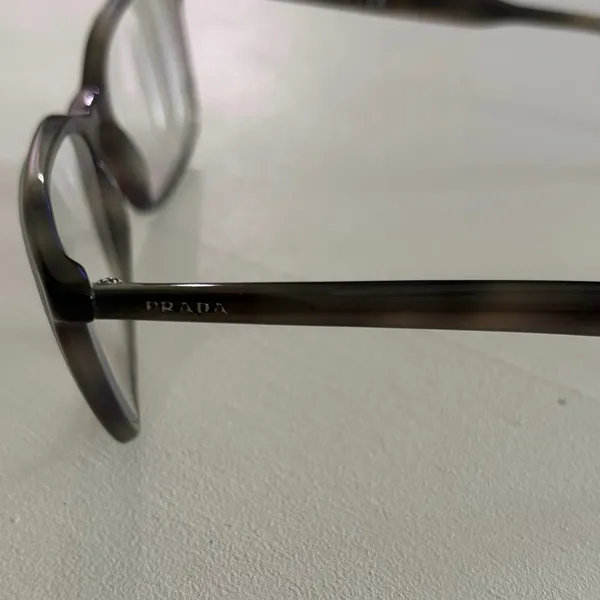 PRADA VPR 13X 55 18 548-101 145 Eyeglass Frames Eyeglasses Olive Havana - Image 3