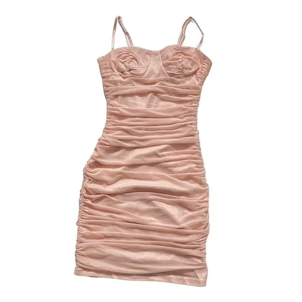 Superdown Tamzin Ruched Mini Dress‎ - Image 3