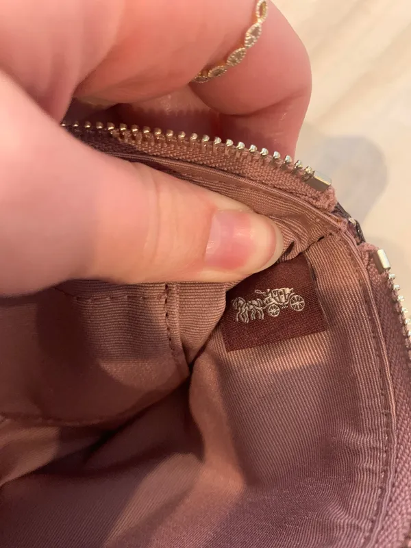 Coach Wallet Wristlet Leather - Image 4