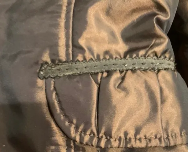 STUNNING VINTAGE TREASURE snowsmile metallic Brown Moscow Chic Quilted Puffer s - Image 9