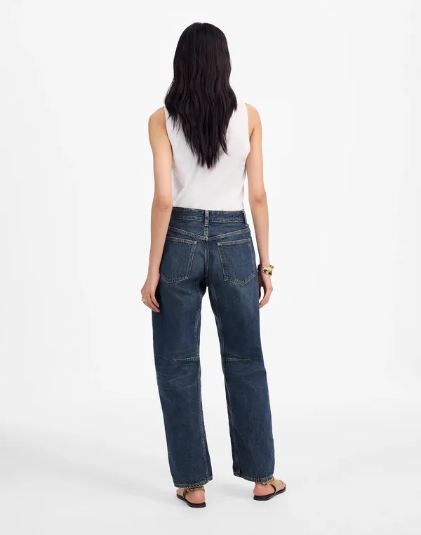 Madewell Darted Barrel Leg Jeans - Image 4