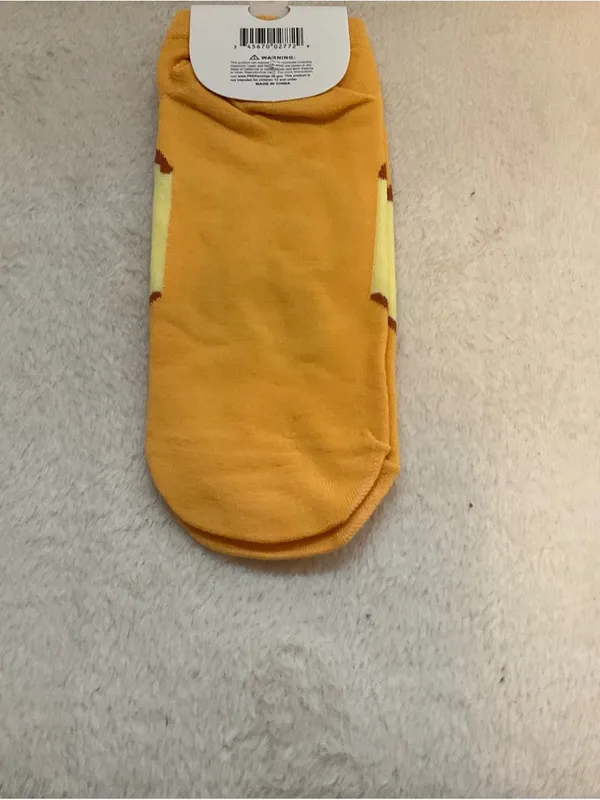 Charlie Brown & Snoopy Yellow Novelty Ankle Socks - Image 3