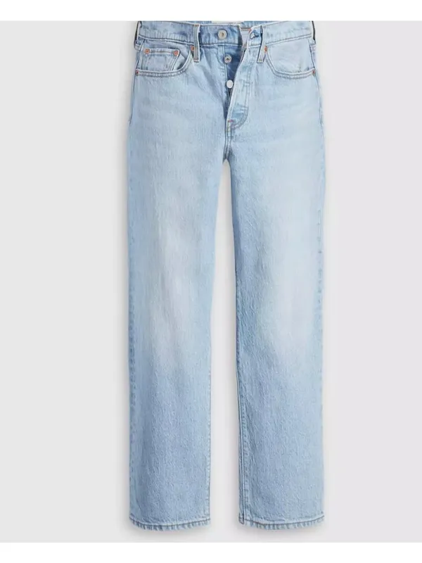 New Levi's Premium 26x28 Wedgie Straight Ankle Women's Jeans Fully Baked Light - Image 5