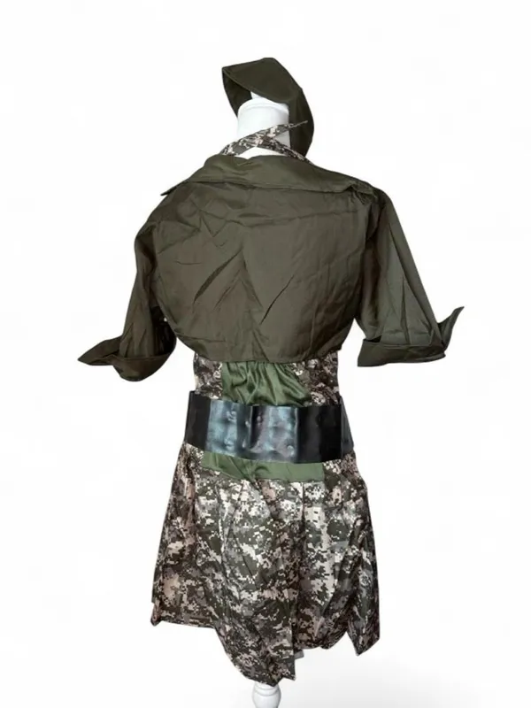 Sexy army Halloween costume Green Size M - Image 3