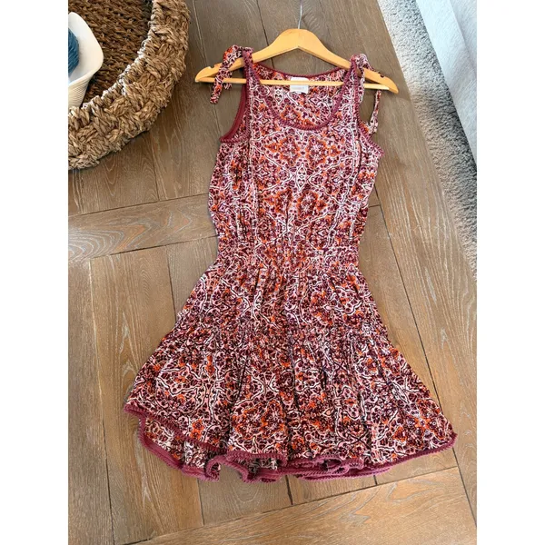 MISA Los Angeles Calista Sleeveless Mini Dress Women Red XS - Image 4