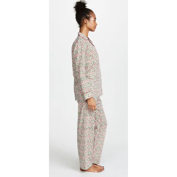 Roller Rabbit Roberta Christmas Holly Berry Size Small Womens Pajamas Set - Image 2