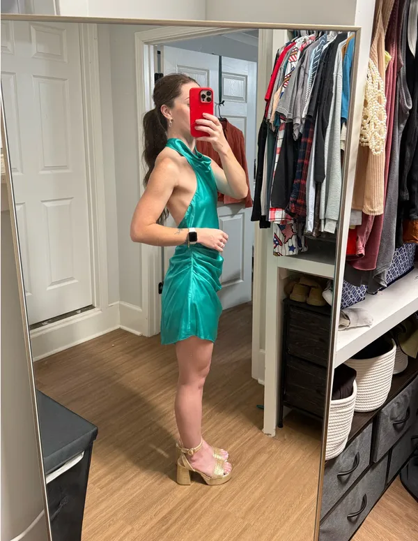 DO+BE Mini Satin Dress - Image 8