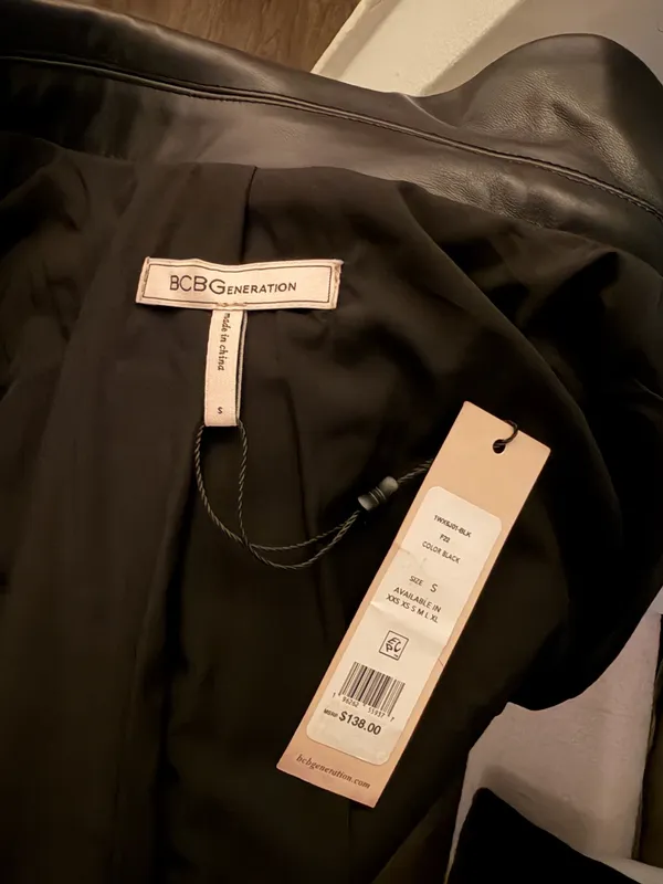 Leather Blazer - Image 3