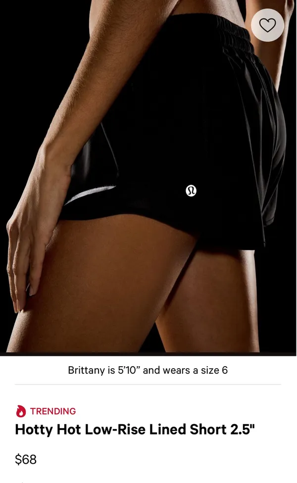 Lululemon Hotty Hot Low-Rise 2.5" Shorts - Image 10