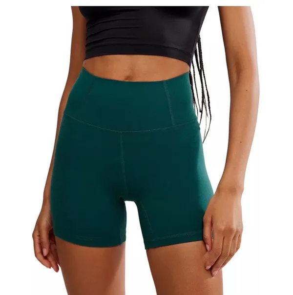 Woman’s Free People FP Movement Never Better shorts in a green size medium NWT - Image 4