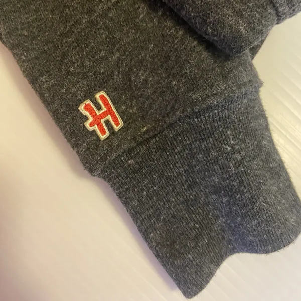 Homage Pittsburg #1 Super Soft Gray Gold Crewneck‎ Sweatshirt Size Small Heather - Image 10