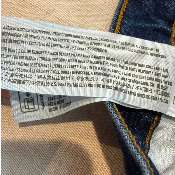 Abercrombie & Fitch | The '90s Straight Jeans Blue‎ | Women's 25/0R Classic Fit - Image 7