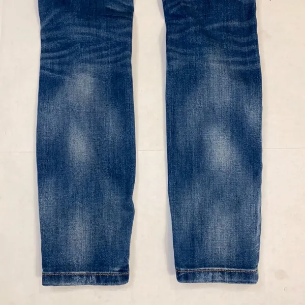 Free People Womens 25 Distressed Skinny Denim Blue Jeans 61855-1651 5125‎ - Image 7