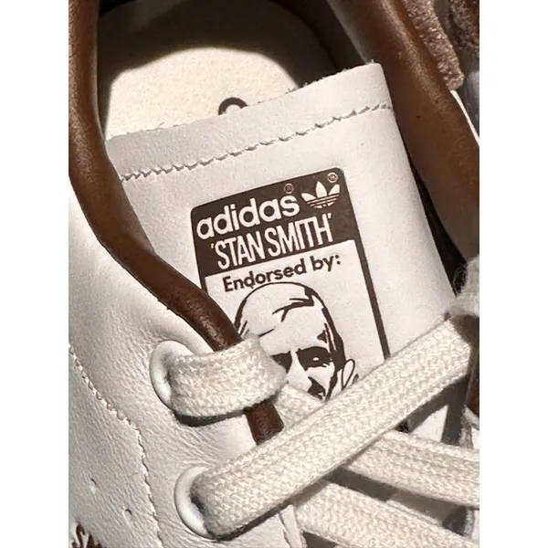 Adidas 'White Velvet Brown' Stan Smith -Women's Size 8- New - Image 5