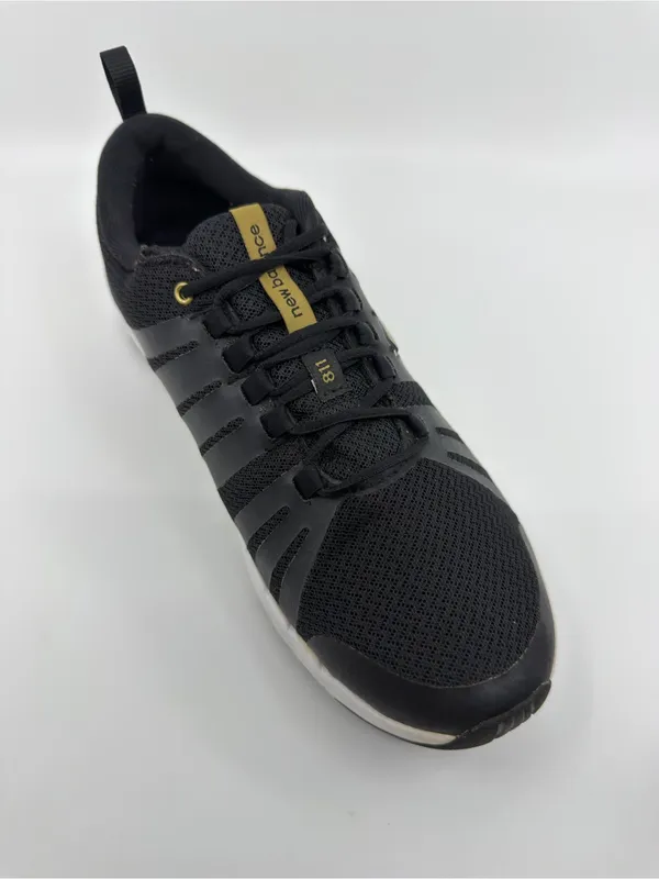 New Balance 811 trainers Color black mesh upper with gold metallic SZ 9 - Image 7
