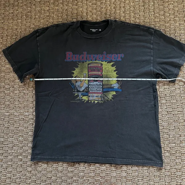 Abercrombie Budweiser Graphic Oversized T-shirt 2xl - Image 6