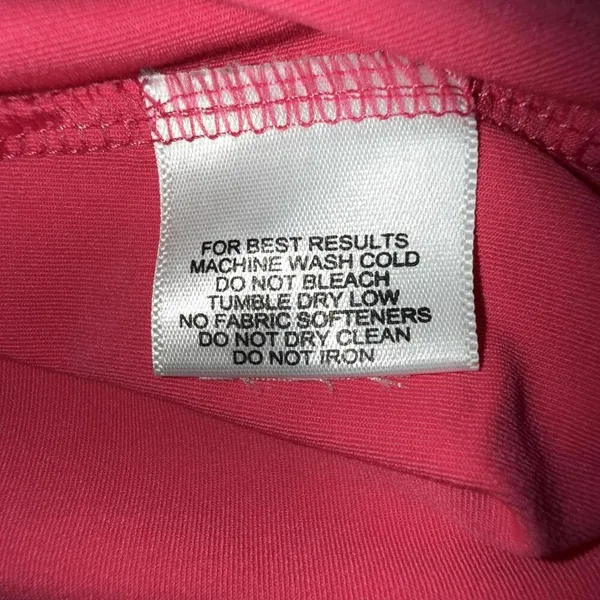 Magnolia Lane Tech Masters‎ Solid Pink Preppy Designer Athletic Polo Golf Shirt - Image 13