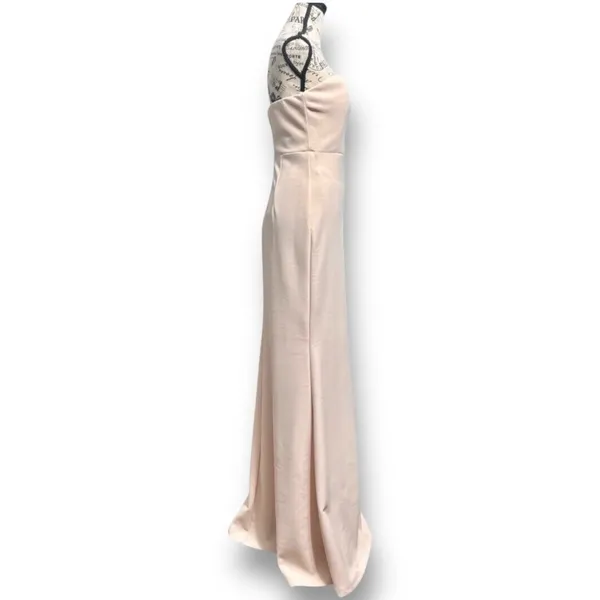 Lulus Soft Pink Mermaid Maxi Dress‎ Strapless Lined Formal Homecoming Prom - Image 7