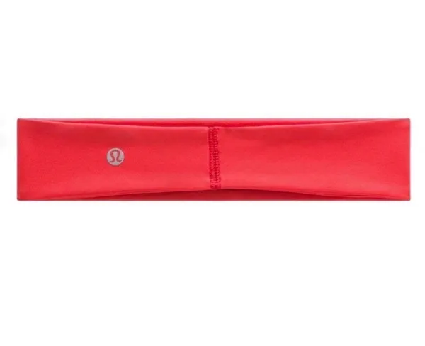 Lululemon Womens Luxtreme Training Headband Lulu Red - Image 5