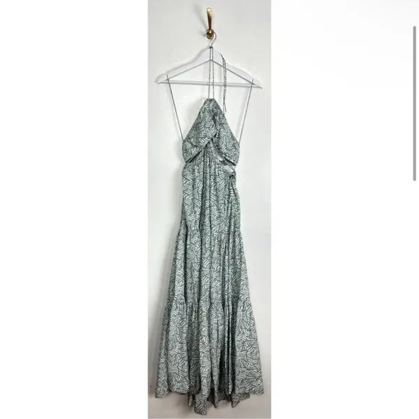 SIMKHAI Laurel‎ Palm Leaf Maxi in Suft Print Size xs - Image 4
