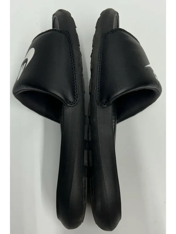 Nike Victori One Slides Women’s Size 8 Black White Logo CN9677-005 - Image 8