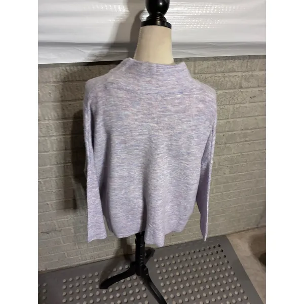 Stitchdrop Thistle Space Dye‎ Dolman Sleeve Crossover V-Neck Sweater Small NEW - Image 3