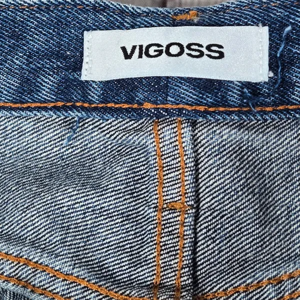 Vigoss Royce 70s Stovepipe Pant Blue Jeans‎ 27 NWT - Image 6