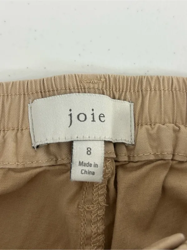 Joie Nelina Tan Cropped Jogger Pants Size 8 - Image 8