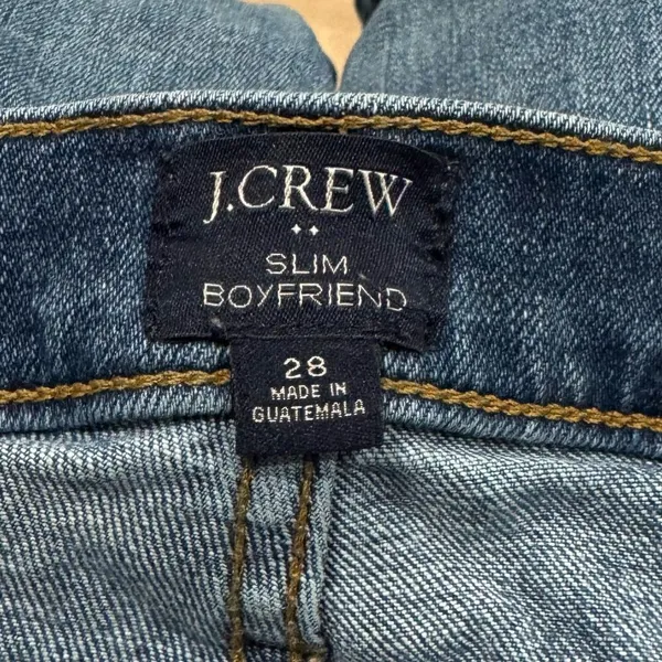 J Crew Slim Boyfriend Jeans Women’s 27 - Image 4