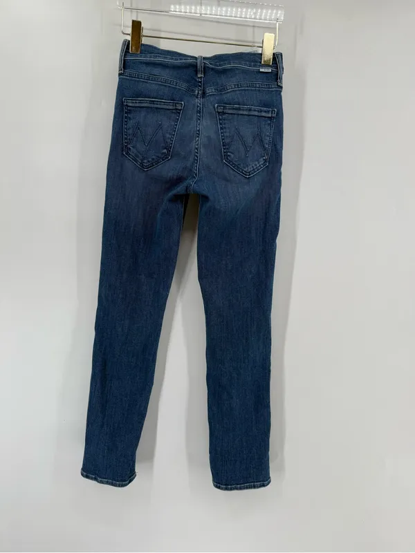 MOTHER The Mid Rise Dazzler Ankle‎ Jeans in Wish On A Star size 24 - Image 3