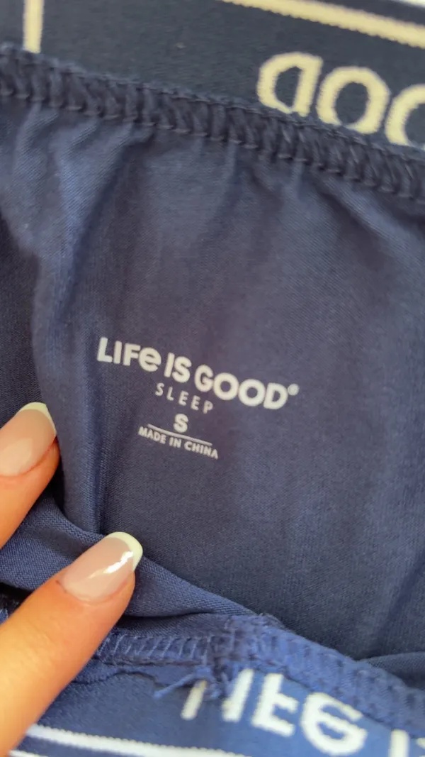 Life is Good blue pajama set in size S  - Image 2