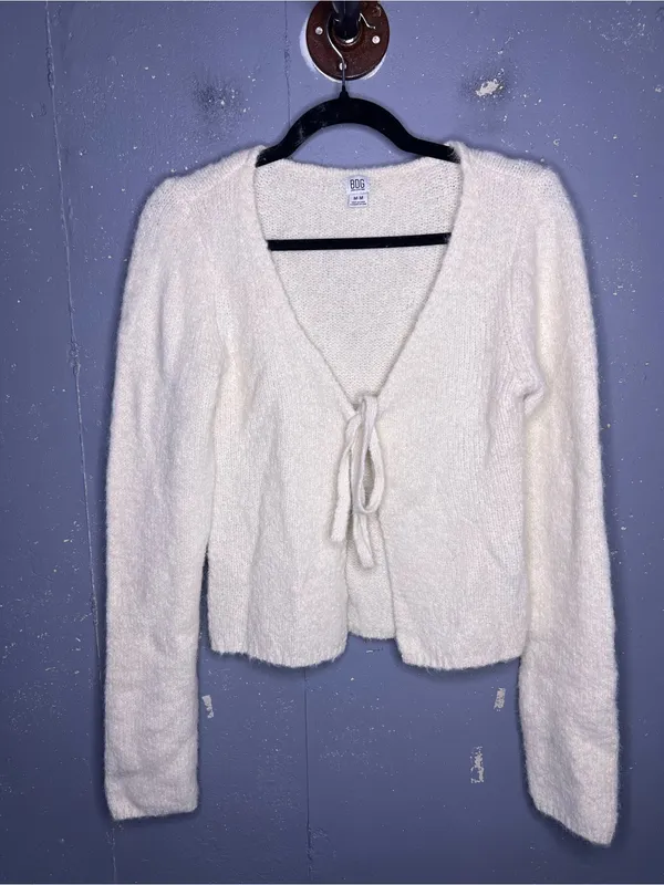 BDG Women's Cream Tie - Image 3